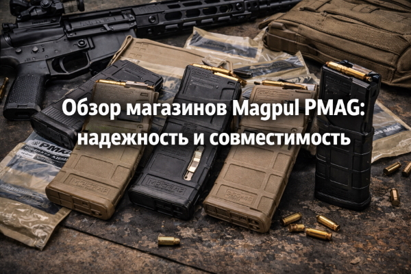 Обзор магазинов Magpul PMAG: надежность и совместимость